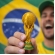 Mini Taça Copa do Mundo 10 cm