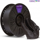 Filamento PLA Preto Velvet High Speed Premium - 1Kg