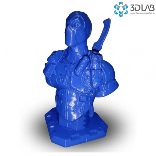 Filamento 3D Lab - PLA Speed Premium Azul - 1Kg