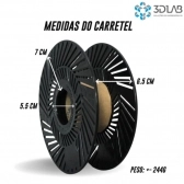 Filamento 3D Lab - PLA Speed Premium Branco  - 1Kg