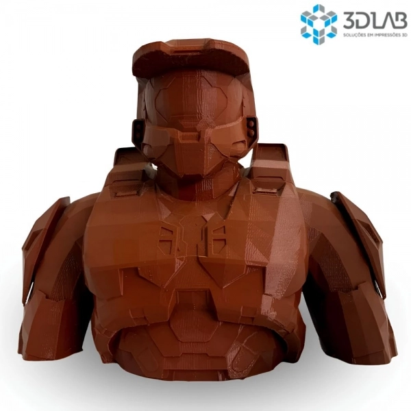 Filamento 3D Lab - PLA Speed Premium Marrom - 1Kg