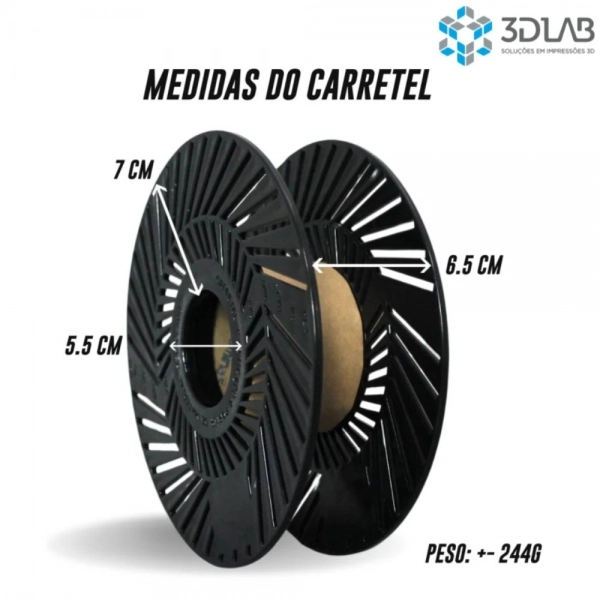 Filamento 3D Lab - PLA Speed Premium Verde  - 1Kg