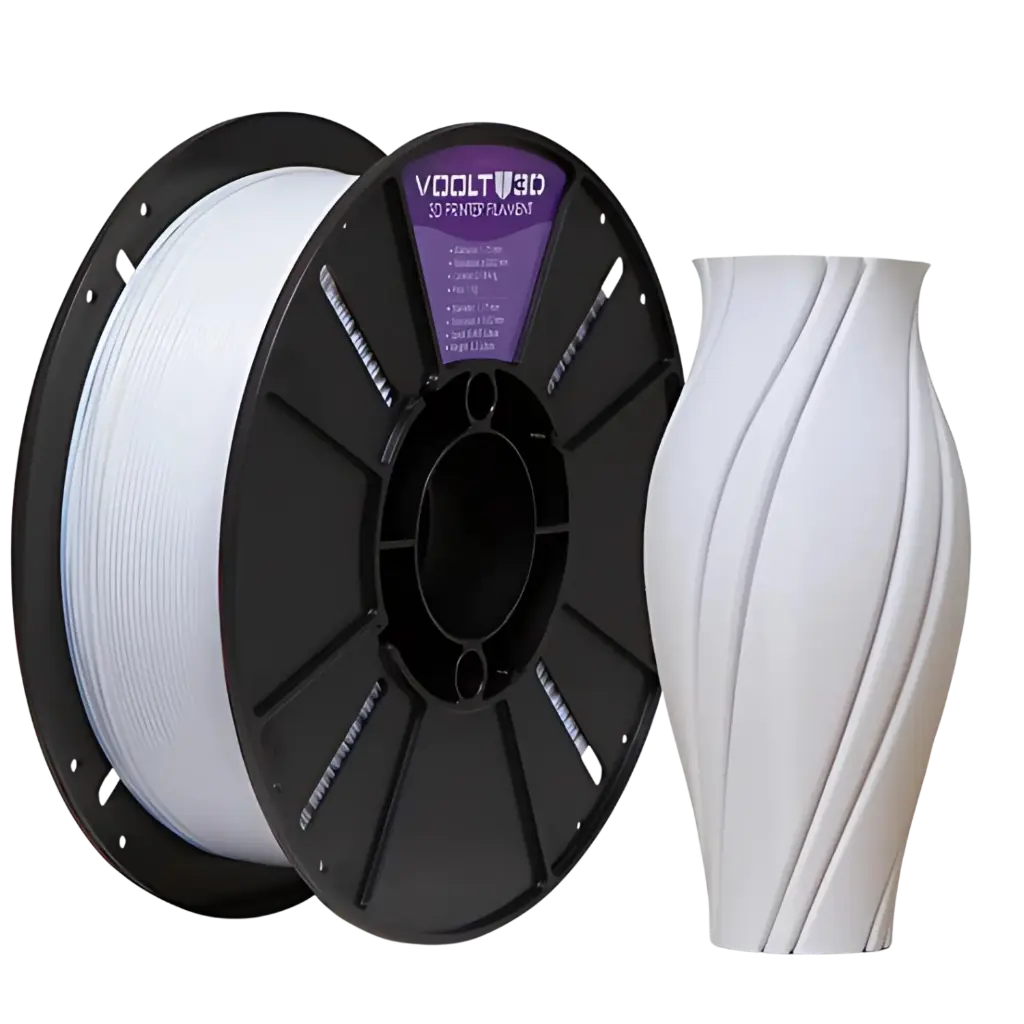 [PL-BR-DT-1] Filamento PLA Branco Dental Sólido - 1kg