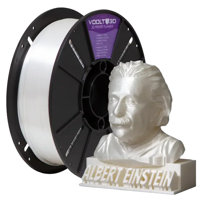 Filamento PLA Branco Pérola V-Silk-1Kg