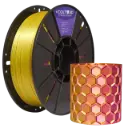 Filamento PLA Duo Ametista/Dourado-1kg