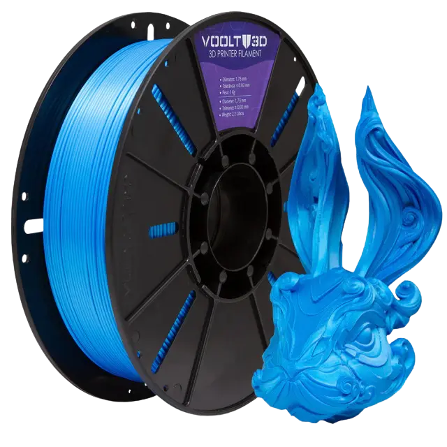 Filamento PLA Azul Sólido