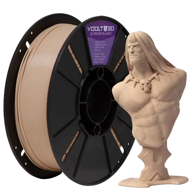 Filamento PLA Bege Sólido