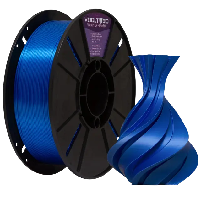 Filamento PLA Azul Safira V-Silk