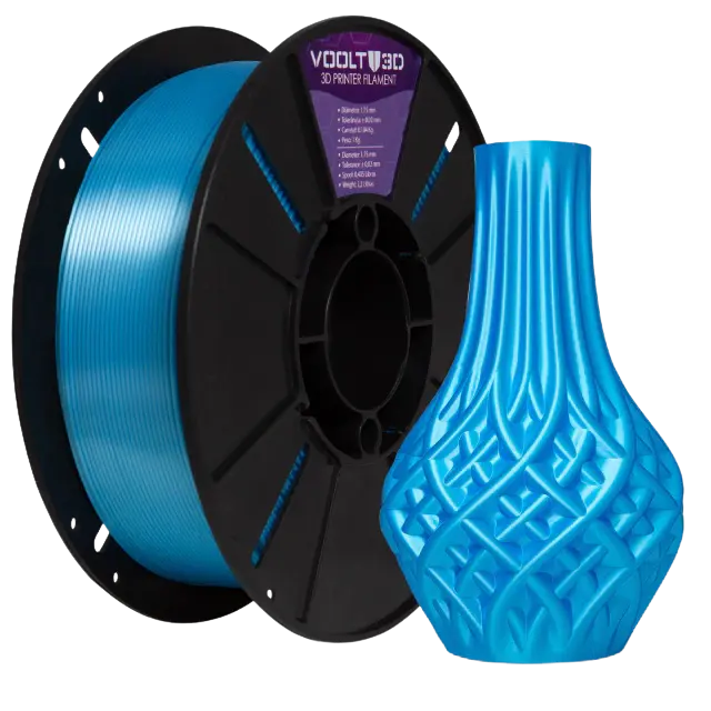 Filamento PLA Azul Sky V-Silk 